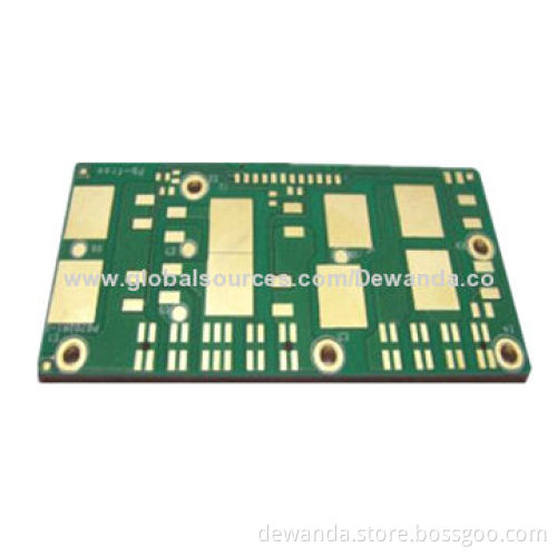 Good-quality single-sided PCB with immersion gold